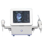 Microneedling with RF machine