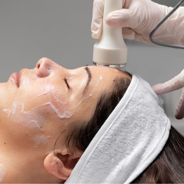 Hydra Facial inside